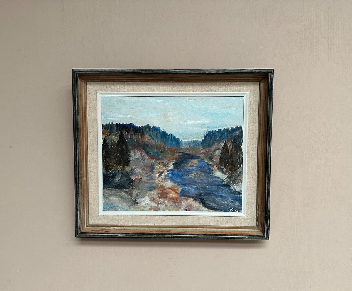 “Landscape with River and Forest” by Kaj