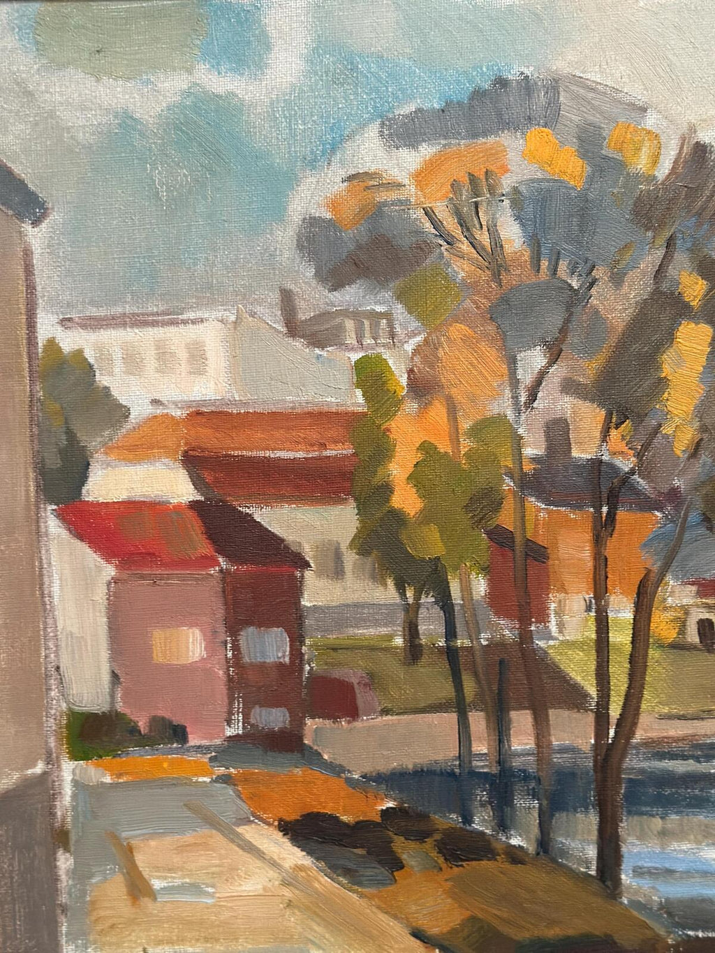 “Riverside Village” by B. Lundqvist