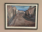 “Bygata med hus, Spanien” by Jean Ragnar