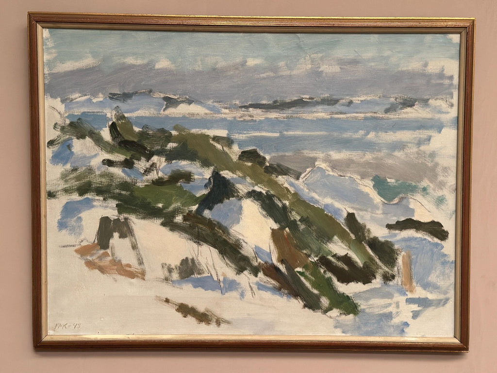“Winter Landscape” by Frans Mikael Kempe