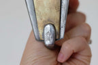 1930's Pair Of Mid Century Swedish Grace Style Pewter Sconces by C.G. Hallberg, Stockholm