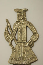 Pair of Mid-Century Brass Danish Sconces