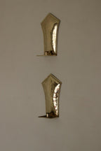 Pair Of Mid Century Swedish Brass Sconces