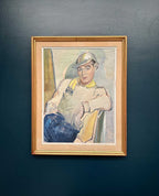 “Portrait of a Man” by Gösta Karlsson (1927–2020)