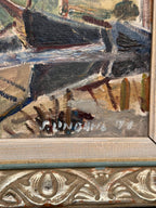 “Harbour Scene” by Sten Lindahl