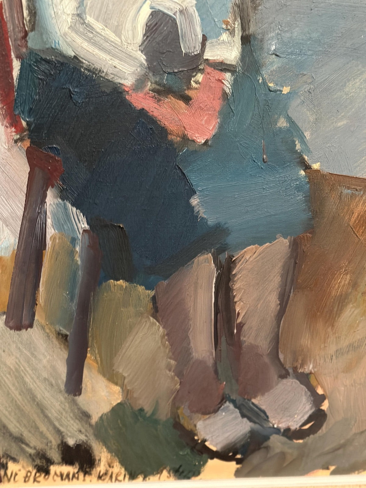 “Seated Woman” by Gösta Stawåsen