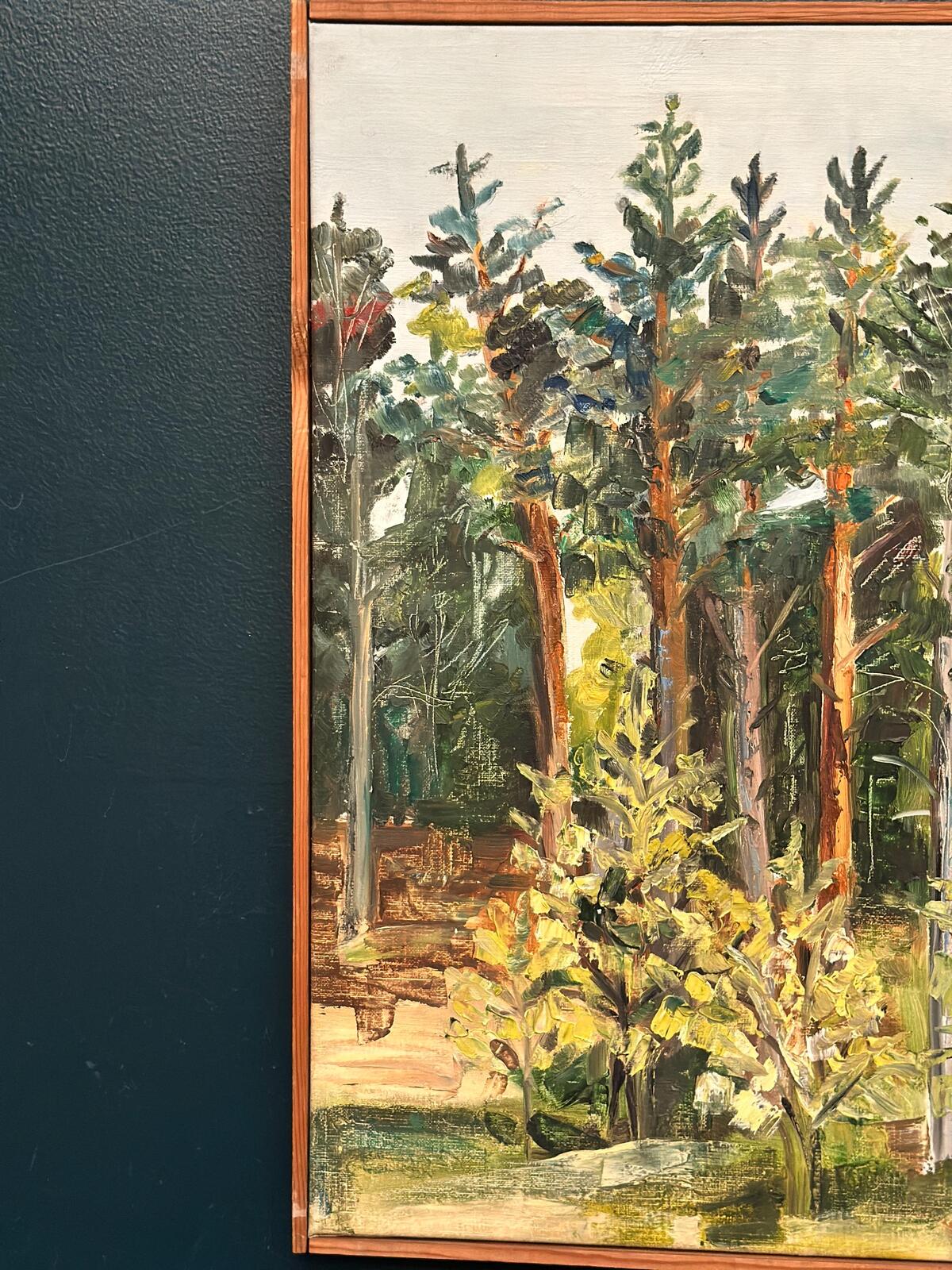 “Forest Landscape” by Ann‑Cathrine Tine Lundkvist (Born 1952)