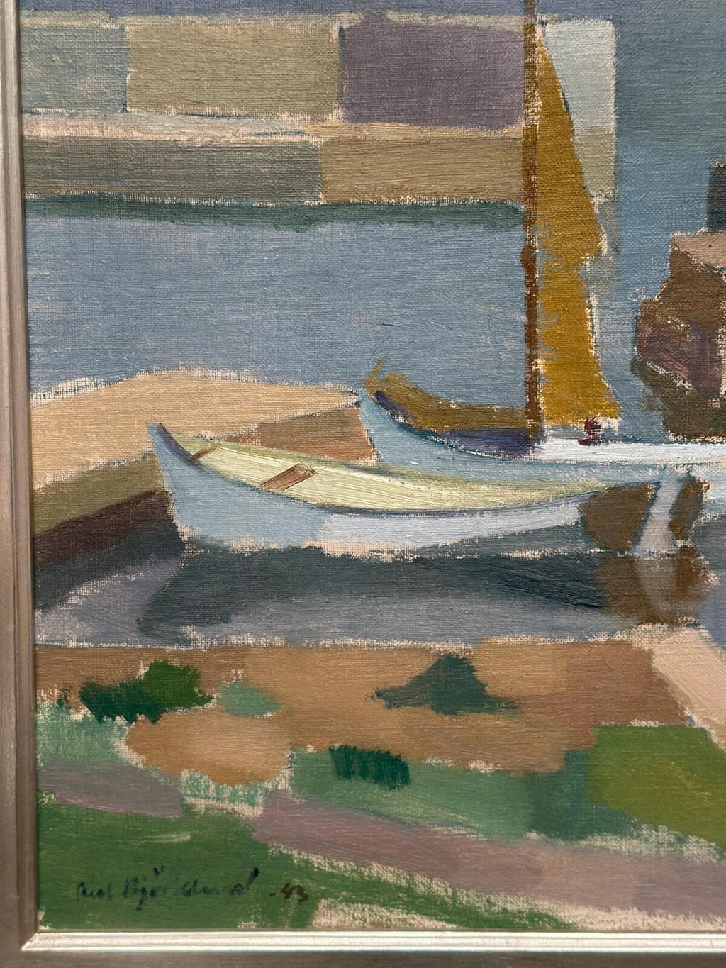 Sail Boat by Richard Björklund