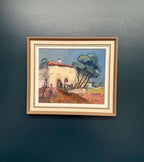 “Mediterranean Scene” by Axel Hamborn