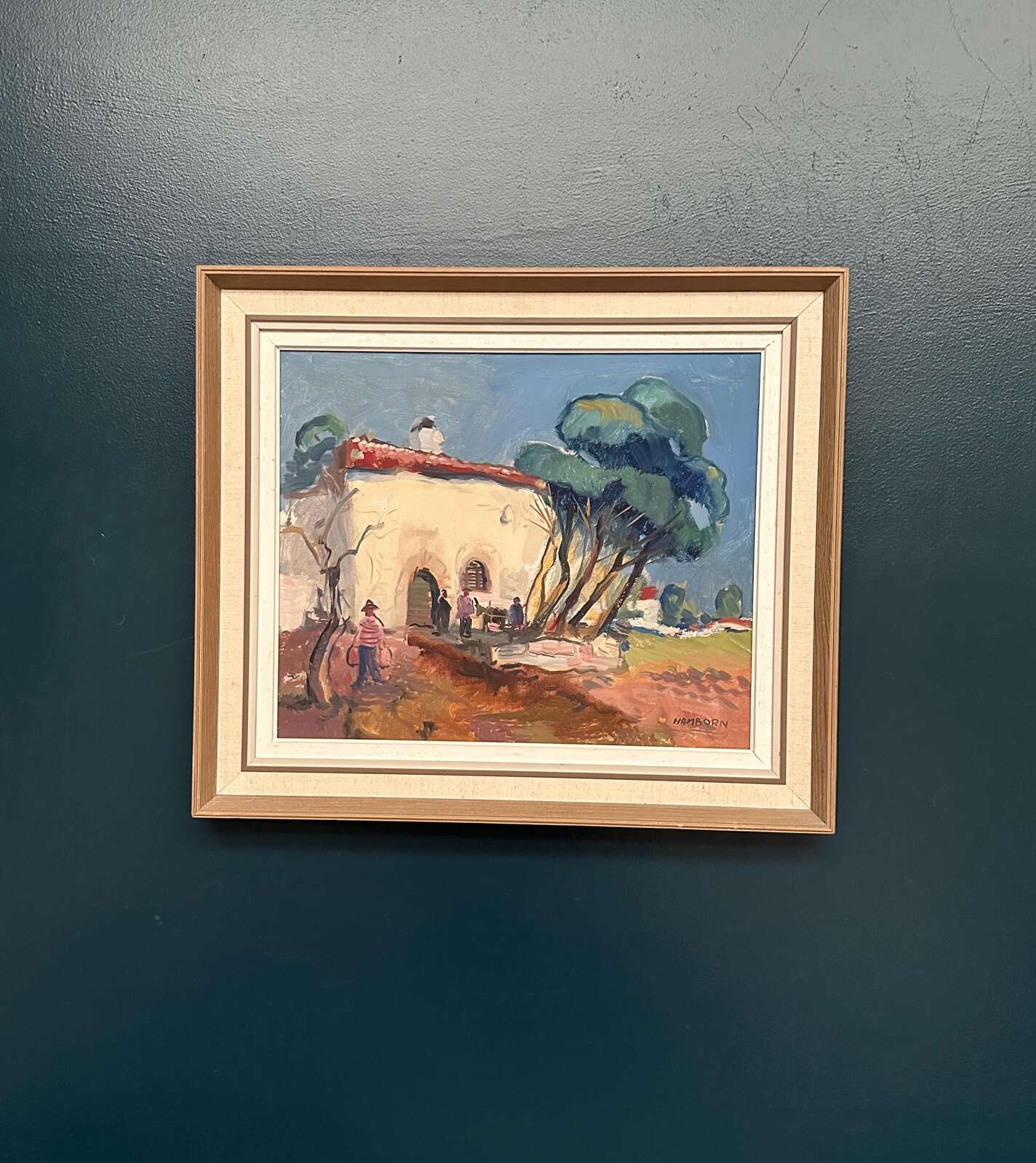 “Mediterranean Scene” by Axel Hamborn