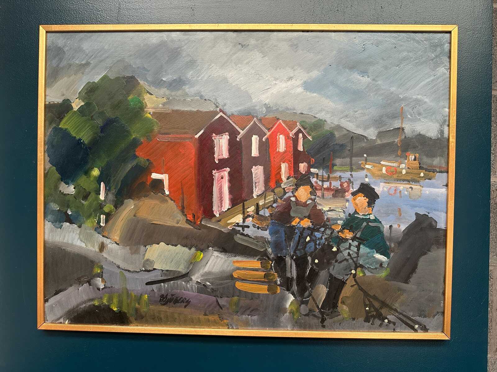 “Fisherman’s Idyll” by Bo Sjööberg