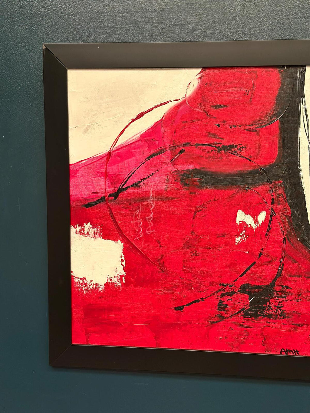 “Red Composition” by AMH