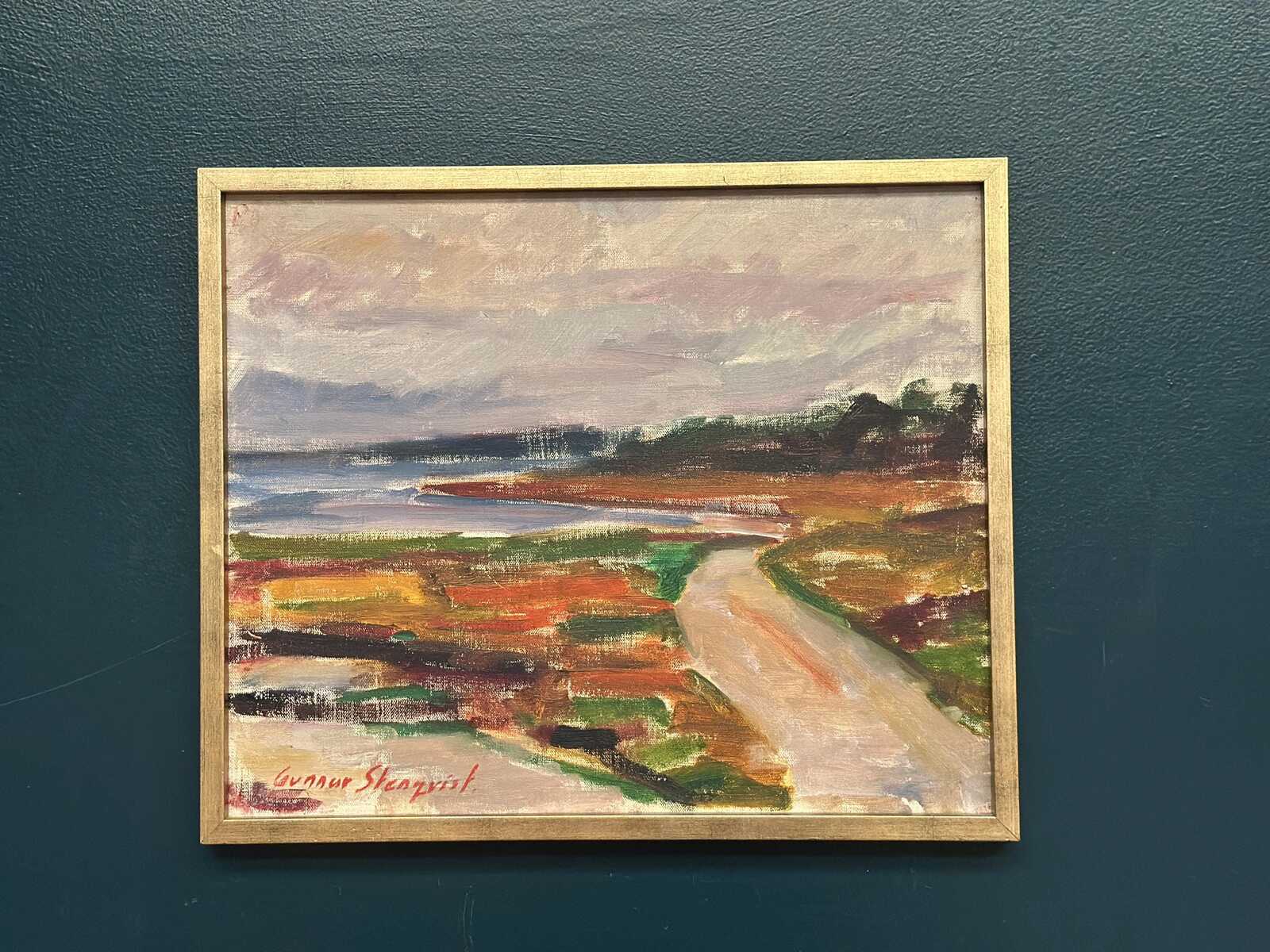 “Coastal Landscape” by Gunnar Stenqvist