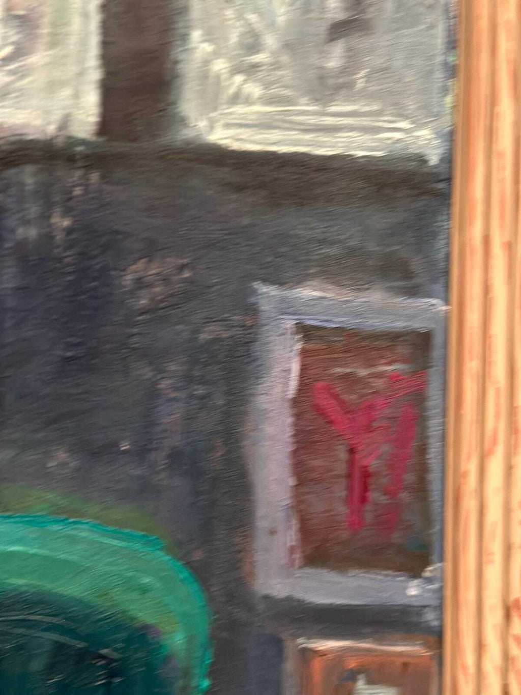 “Motljus i ateljén” by Ulla Borgström (1918–1999)