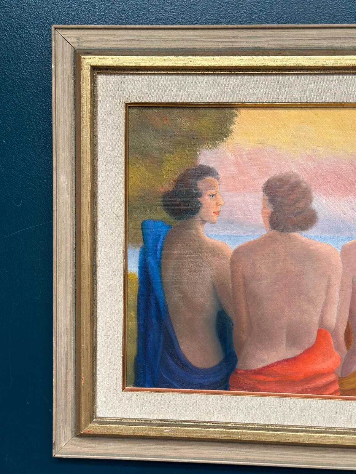 “Three Women” by N. Leon (1947)