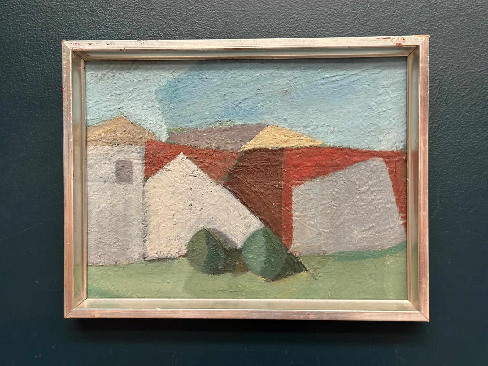 “Buildings” Attributed to Gustaf Råberg