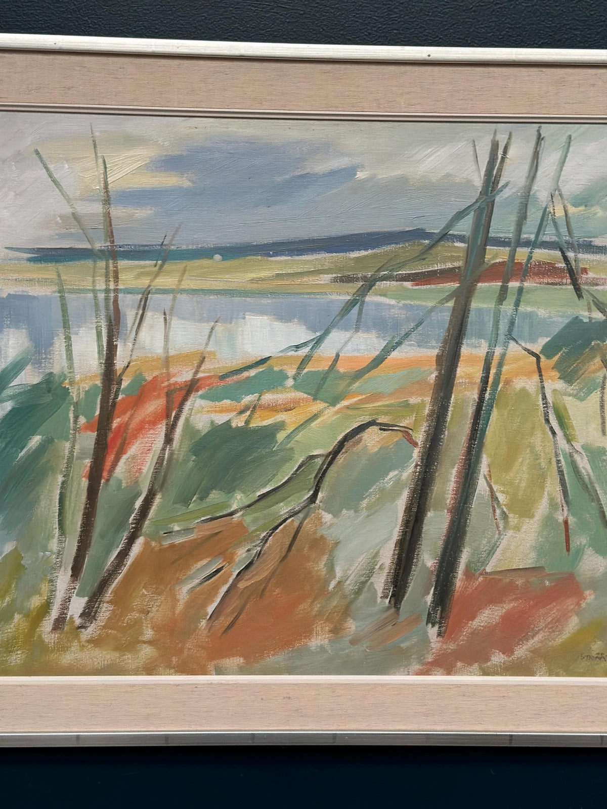“Landscape” by Birger Strååt (1914–2008)