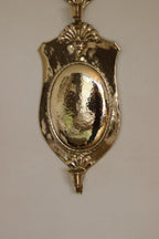 Pair Of Mid Century Swedish Brass Sconces