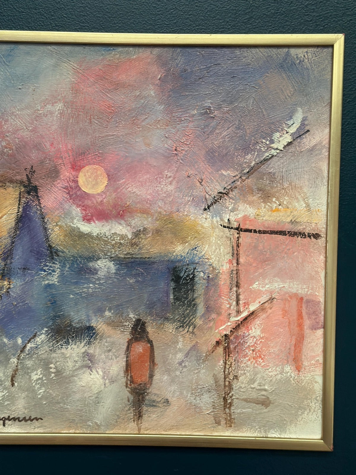 “Figure in Landscape” by Poul K. Jörgensen