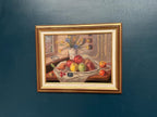 “Still Life with Vase and Fruits” by Christian Rhode
