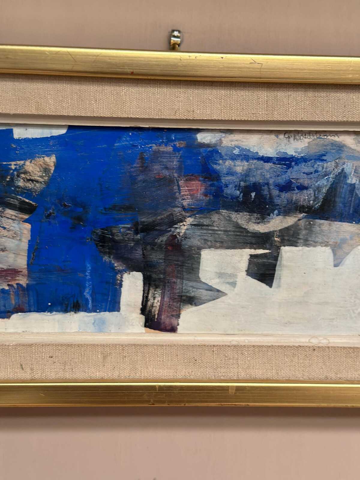 “Blue Composition” by Gunnar Nordström