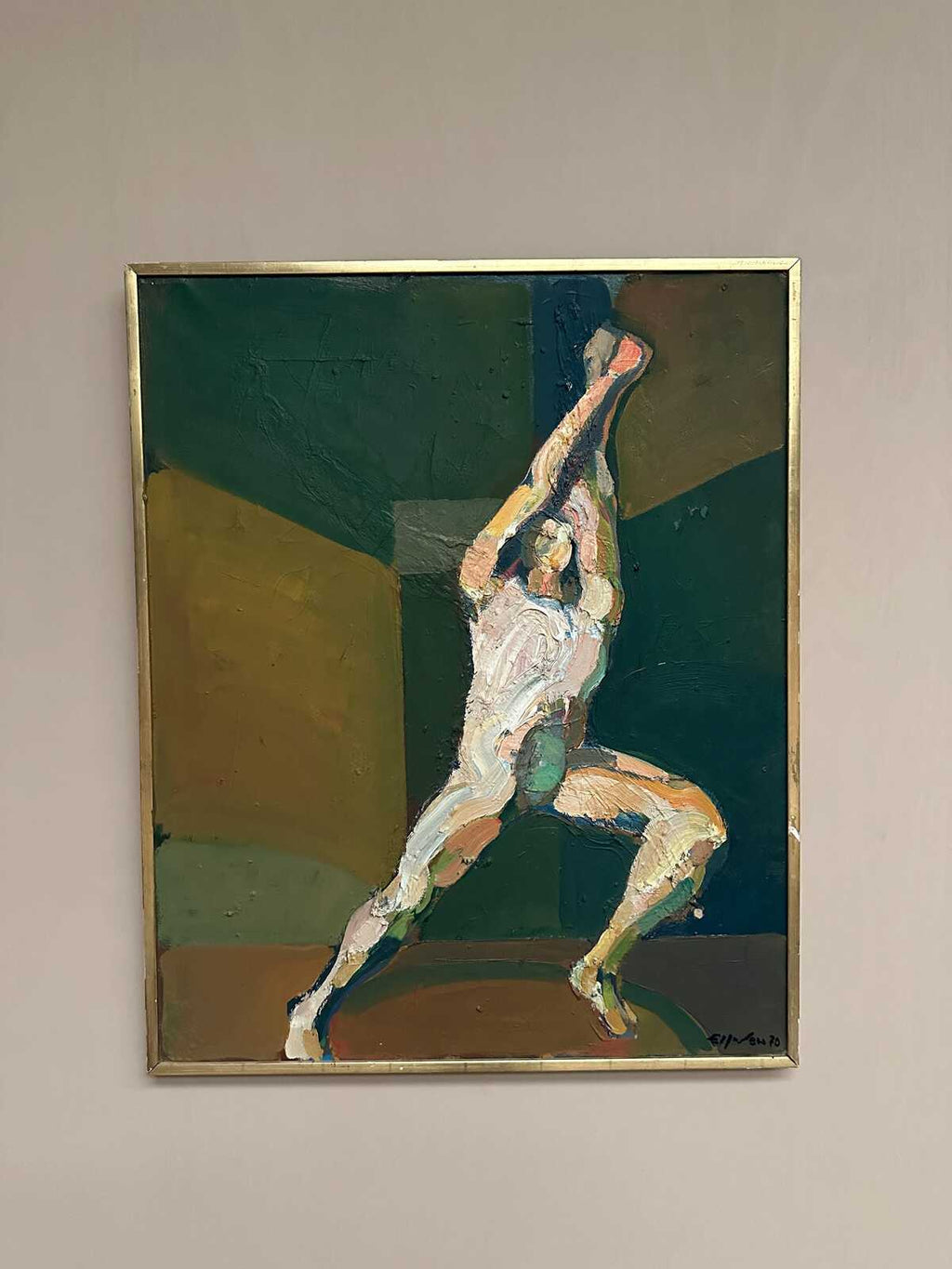 “Discus Thrower” by Eric Elfvén (1921–2008)