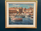 “Boats in the Harbor” by Ellis Wallin