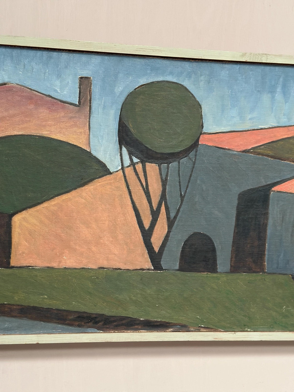 "Spansk By" by Emil Clahr (1905–1983)