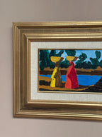 “Female Figures by a Stream” Attributed to Lars Norrman