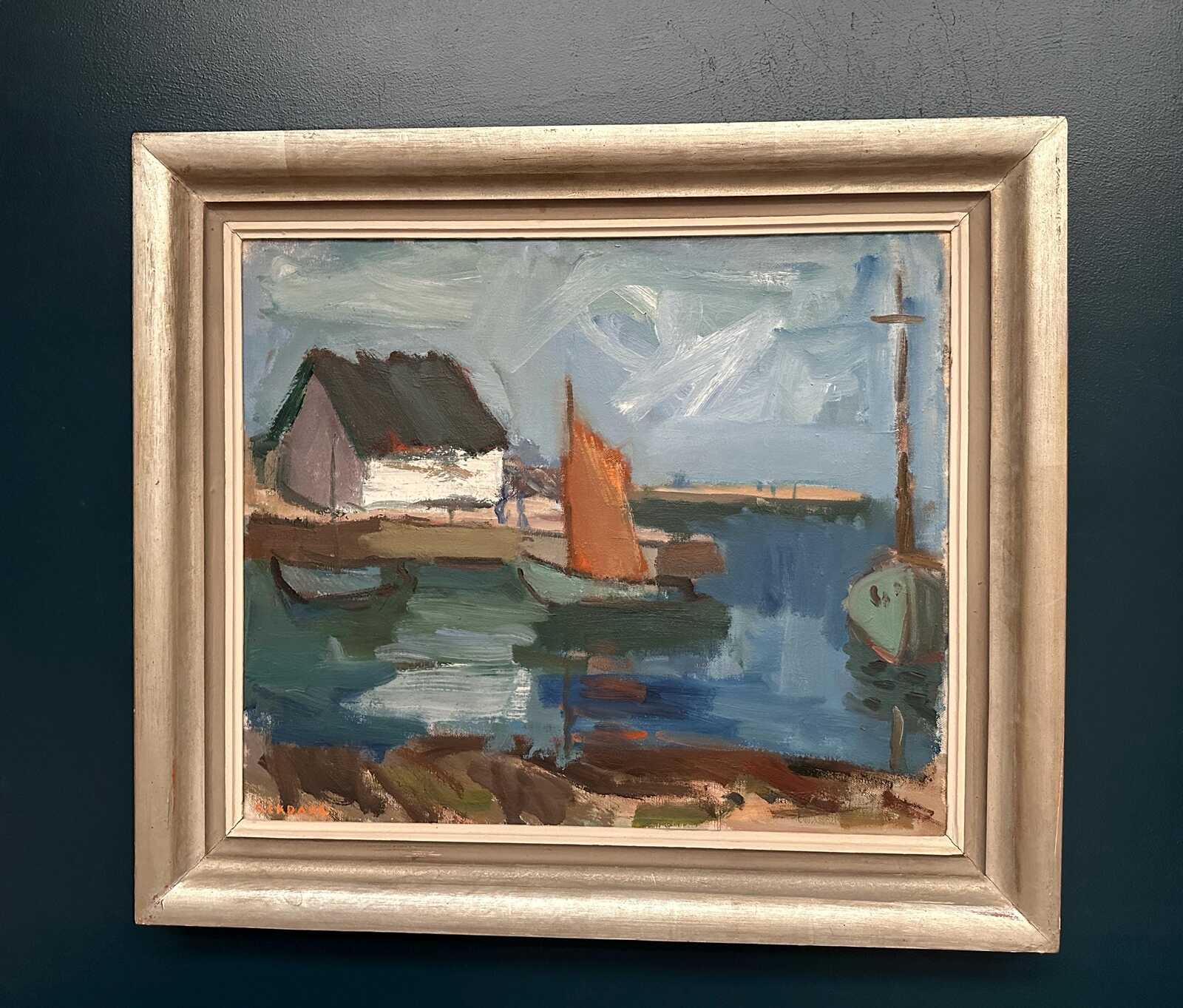 “Boat Harbour” by Gösta Ekdahl