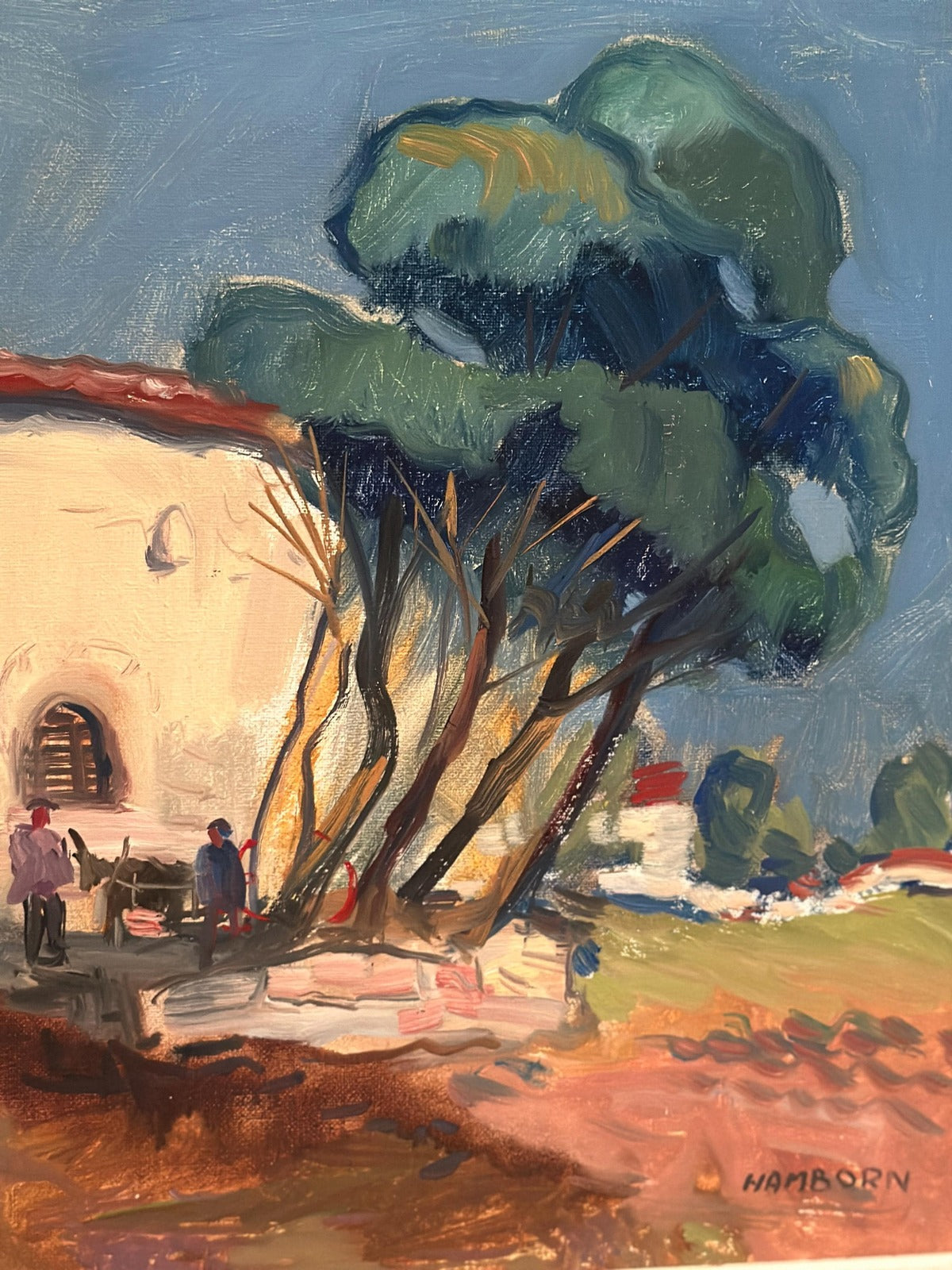 “Mediterranean Scene” by Axel Hamborn