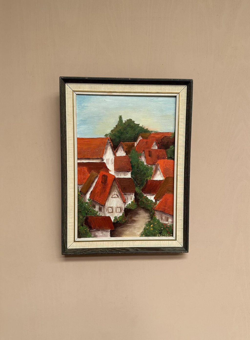 Village with Red Roofs