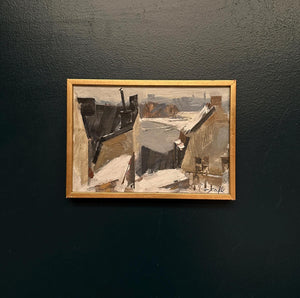 “Rooftops” by Adrian van Arkel (1924–2006)
