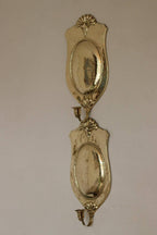 Pair Of Mid Century Swedish Brass Sconces