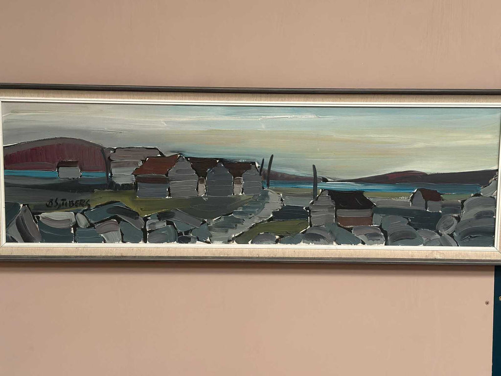 “Coastal Village” by Bo Sjöberg