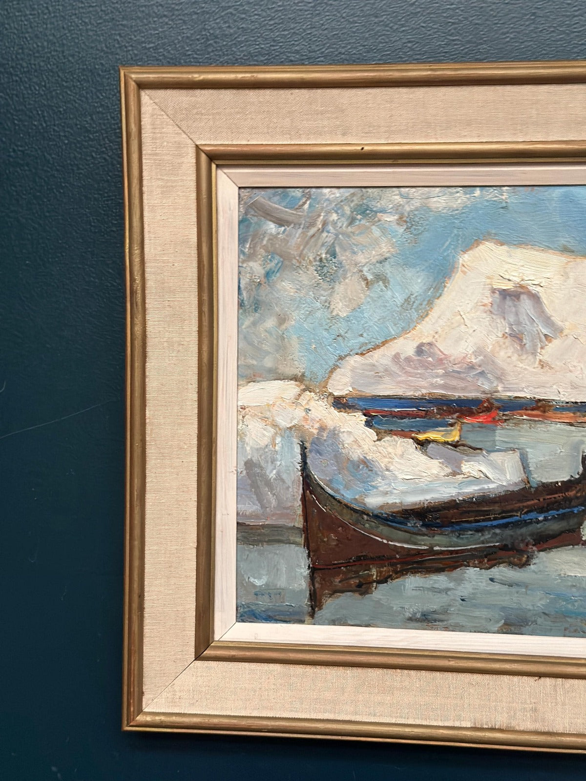 “Winter Harbor” by Knut Norman