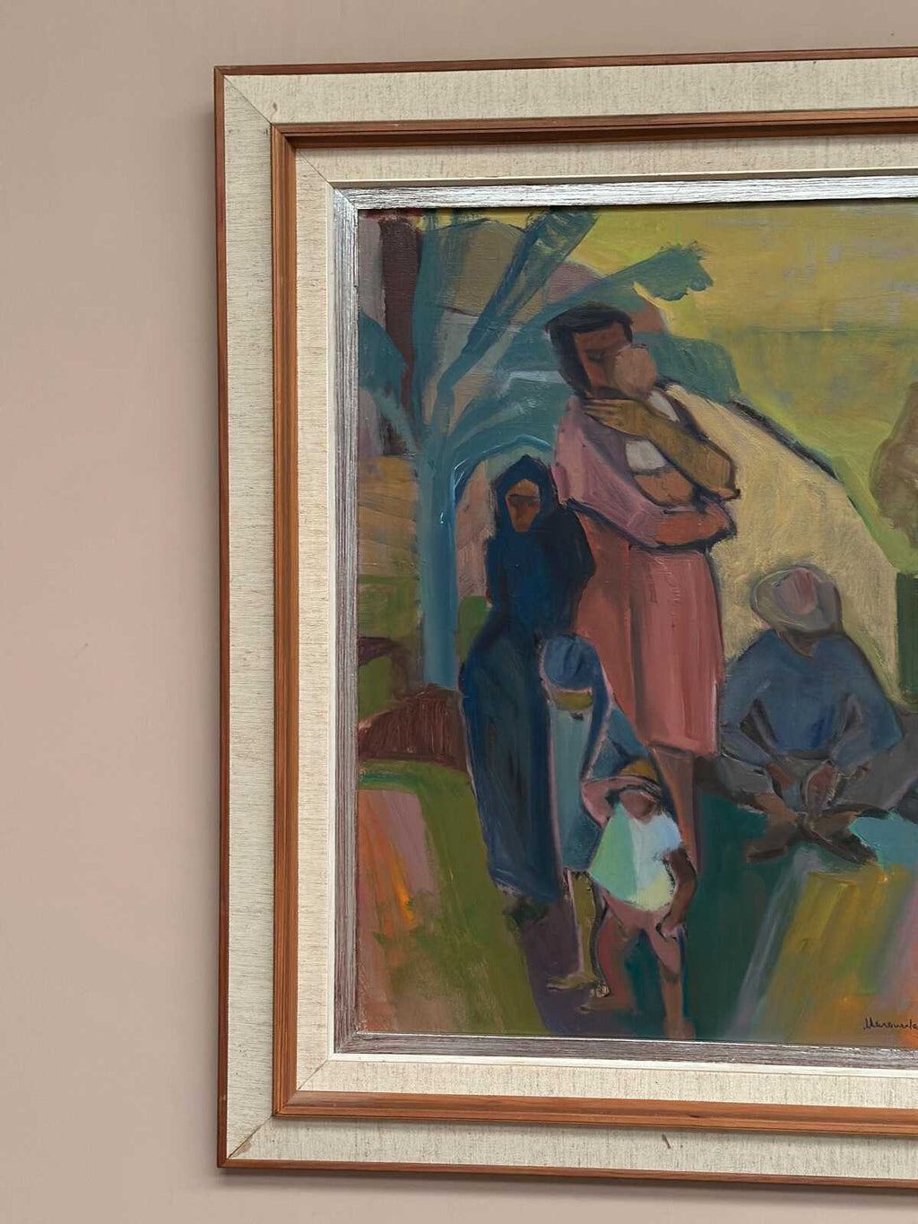 “Family in Tenerife” by Margareta Wallin