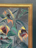 Abstract Still Life with Sunflowers