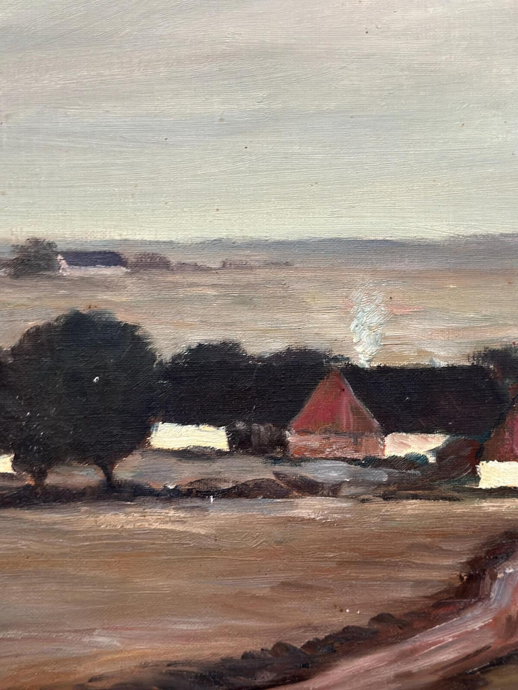 “Landscape with Farms” by B. Jernberg
