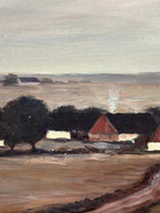 “Landscape with Farms” by B. Jernberg