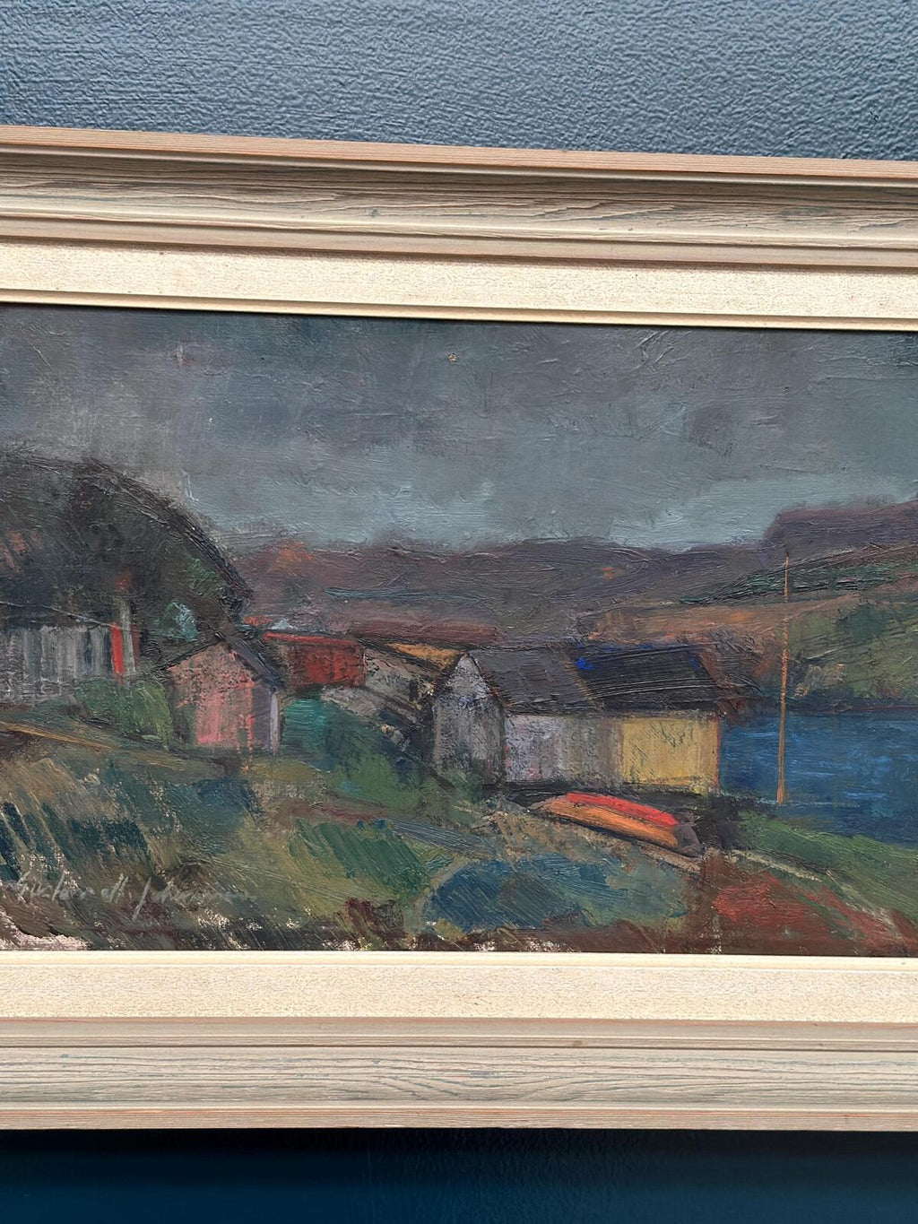“Village” by Gustav-Adolf Johansson