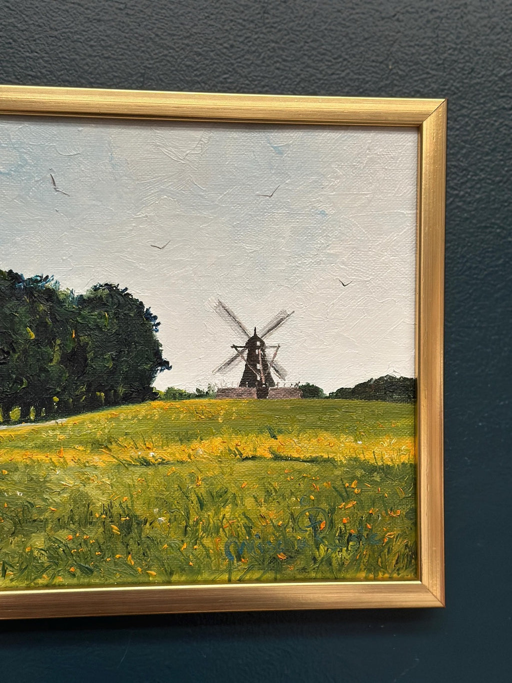“Landscape with Windmill” by Mischa Rosic