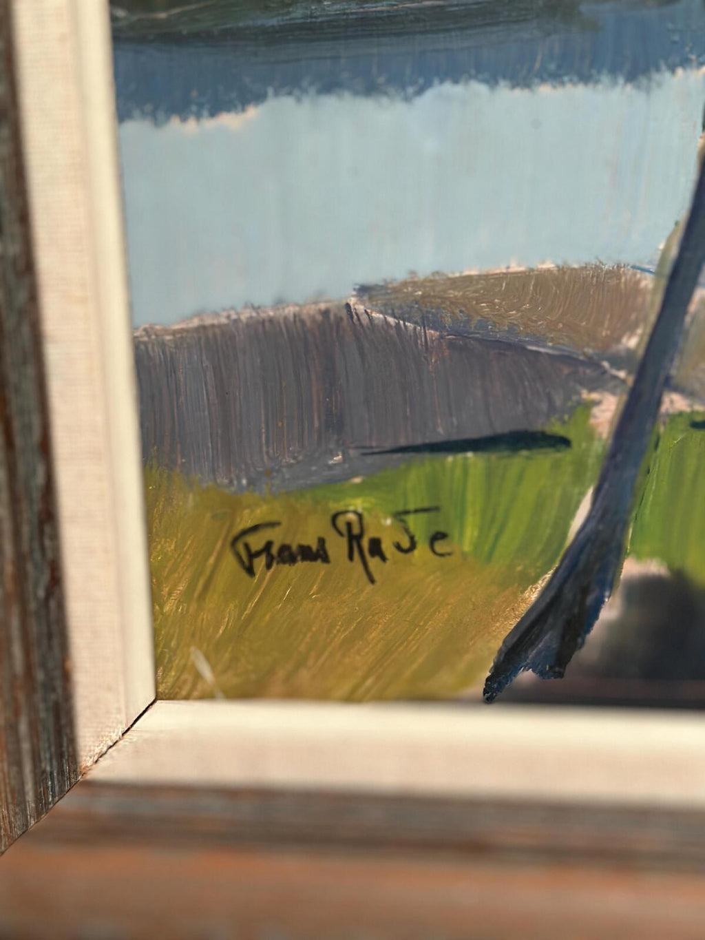 “Natural Landscape” by Frans Rase (1913–1994)