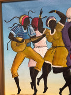 “Dancing Figures with Instruments” by R. Shaw