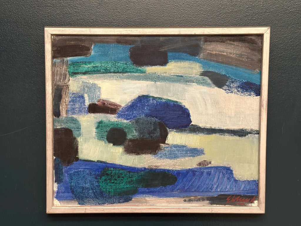 “Blå kust” (Blue Coast) by Bengt Eklund (1916–1989)