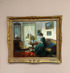 “Woman Reading” by Edith Gert