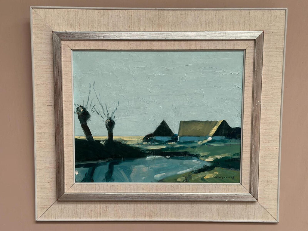 “Farm by the Lake” by Bengt Hillgrund