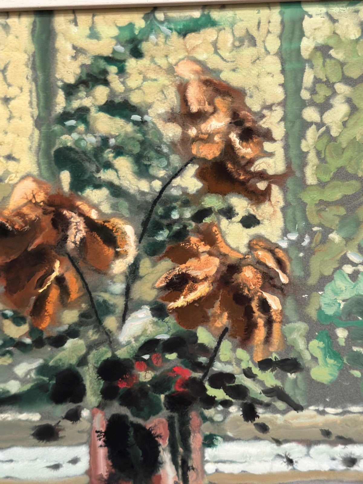 “Vissnade rosor” by Gustav Herbert Carlsson (1912–1991)