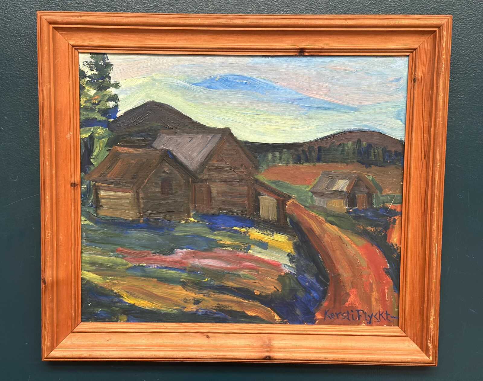“Mountain Landscape” by Kersti Flyckt