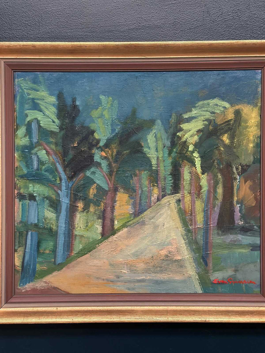 “Path Between Trees” by Sven Svensson